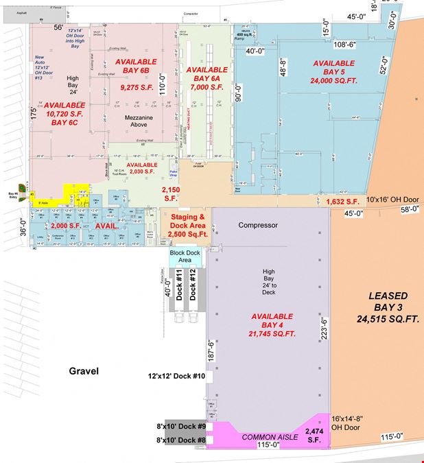 INDUSTRIAL & MANUFACTURING - FOR LEASE