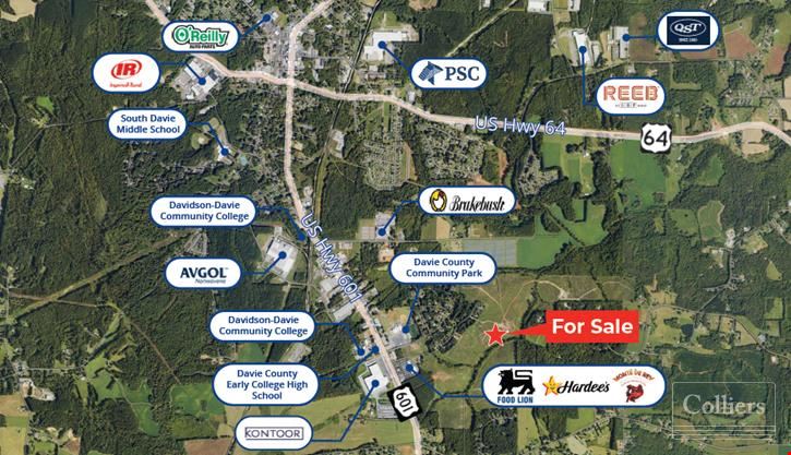 ± 286.21 Acres | For Sale | Mocksville, NC