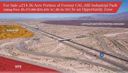 Preview of VacantLand space for Sale at I-40 & Gandalf Way