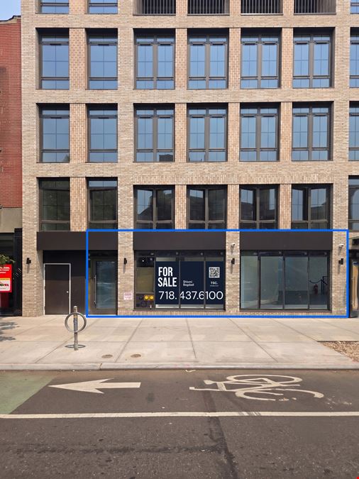 717 Grand Street | 1,300 SF East Williamsburg Retail Condo for Sale