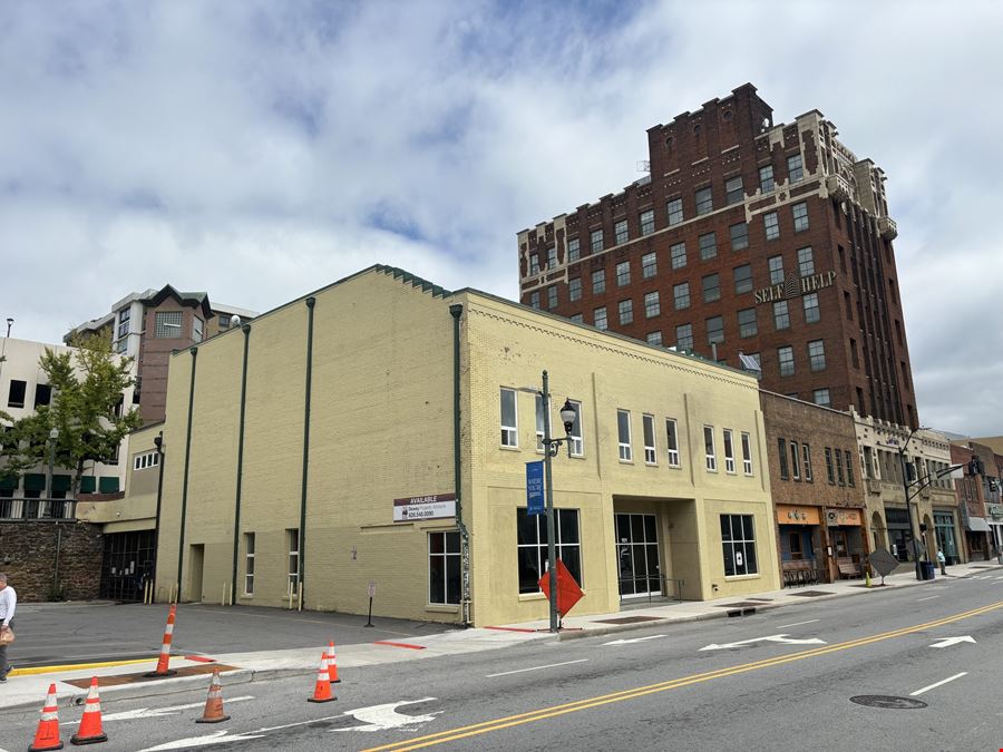 Downtown Asheville Storefront for Lease