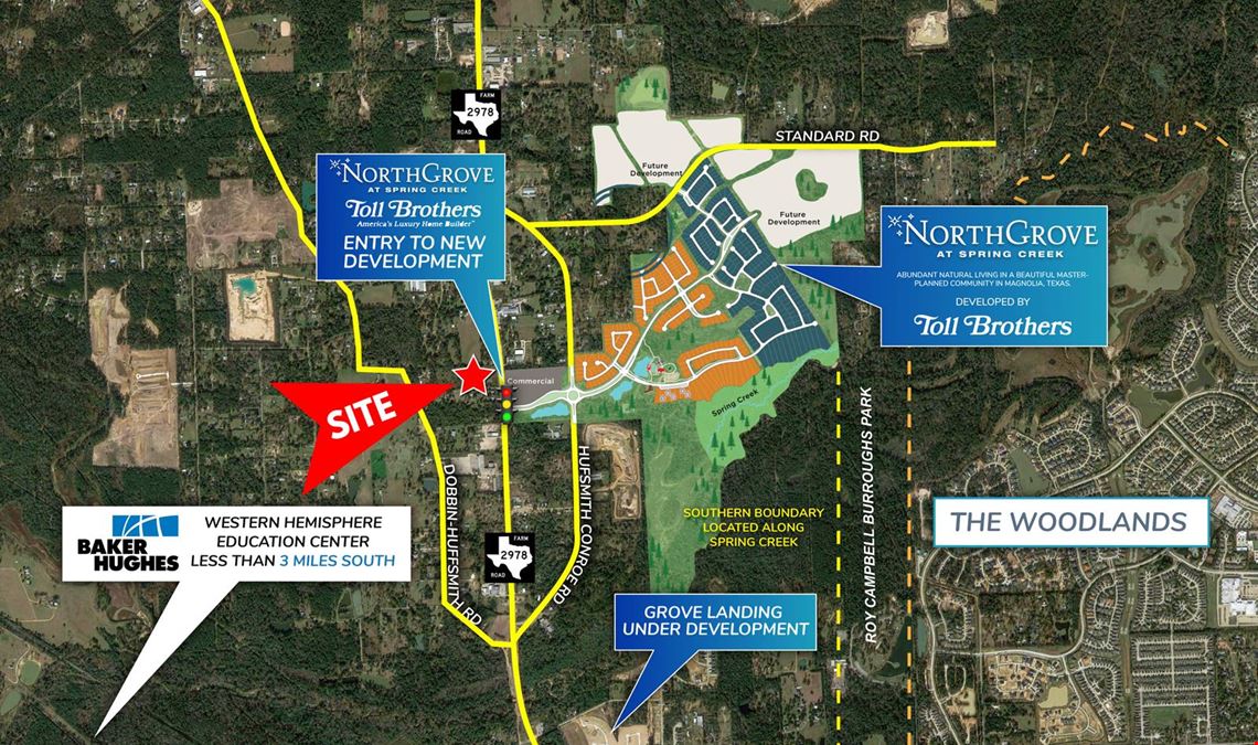 Woodgrove Business Park at FM 2978 Pad Sites