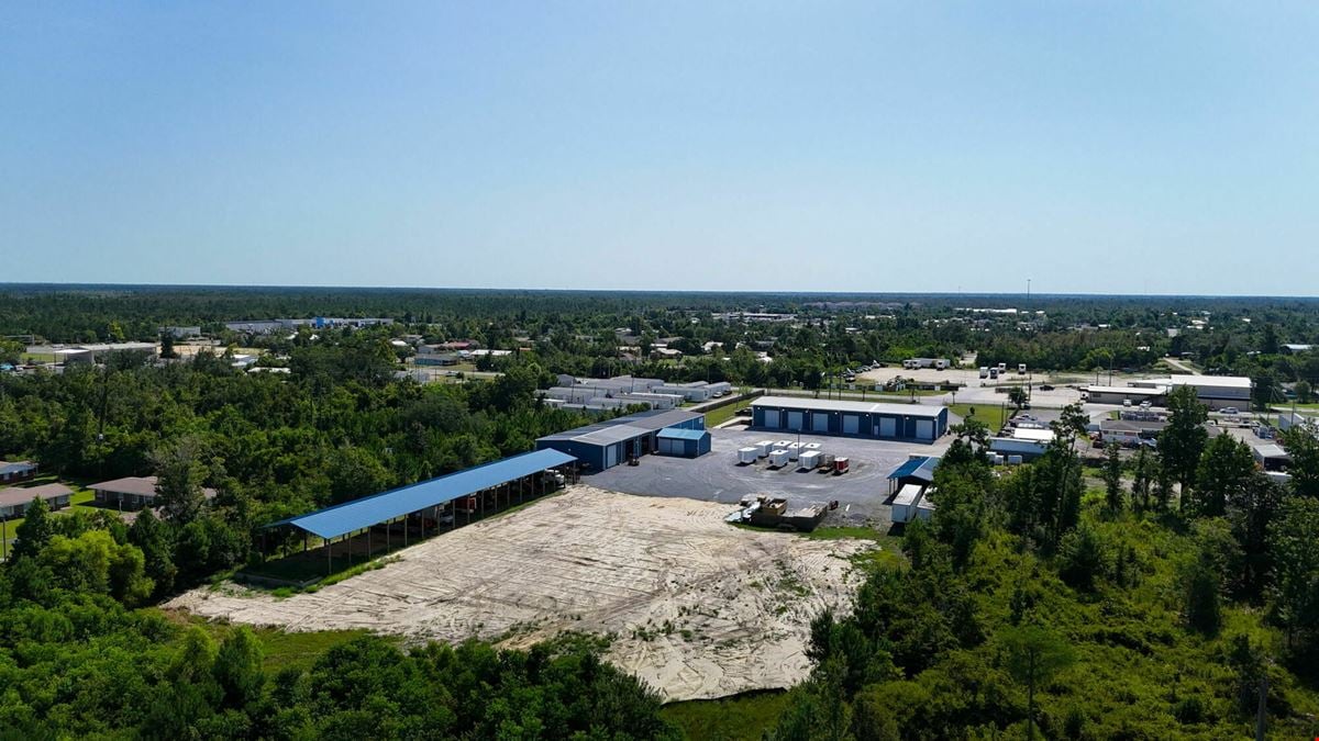 9,600 SF Industrial Warehouse with Loading Dock & Office - Near Hwy 98 in Springfield (Panama City), Florida