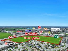Commercial Retail Parcel Available Off HWY-198 in Hanford, CA
