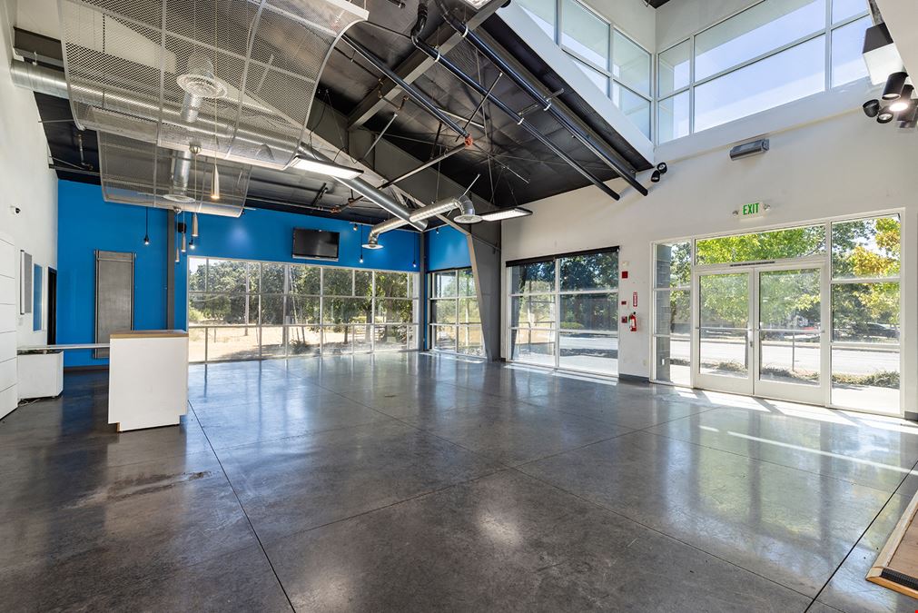 A Building With Swagger. In a Corridor on the Rise.