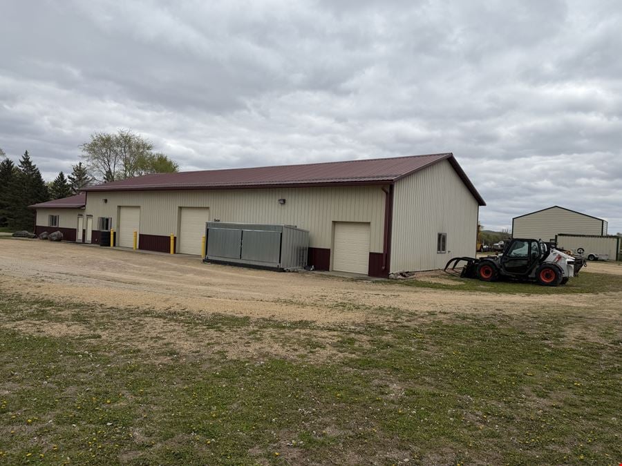 Industrial Land with Hoop shed & Office/Shop Space