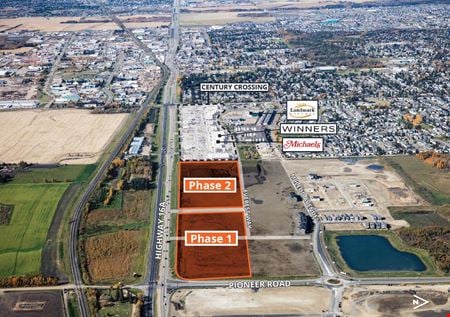 Preview of commercial space at NW Corner of Highway 16A & Pioneer Road 