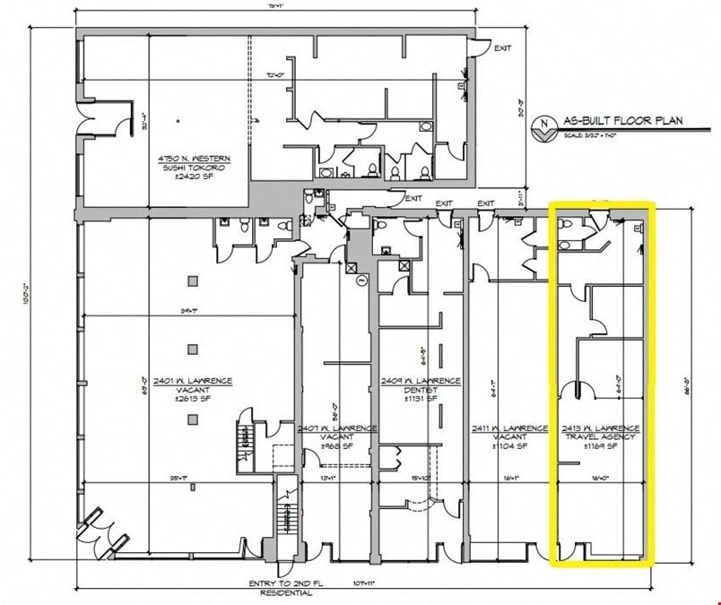 Lincoln Square | 1,169 SF Inline Retail Space For Lease