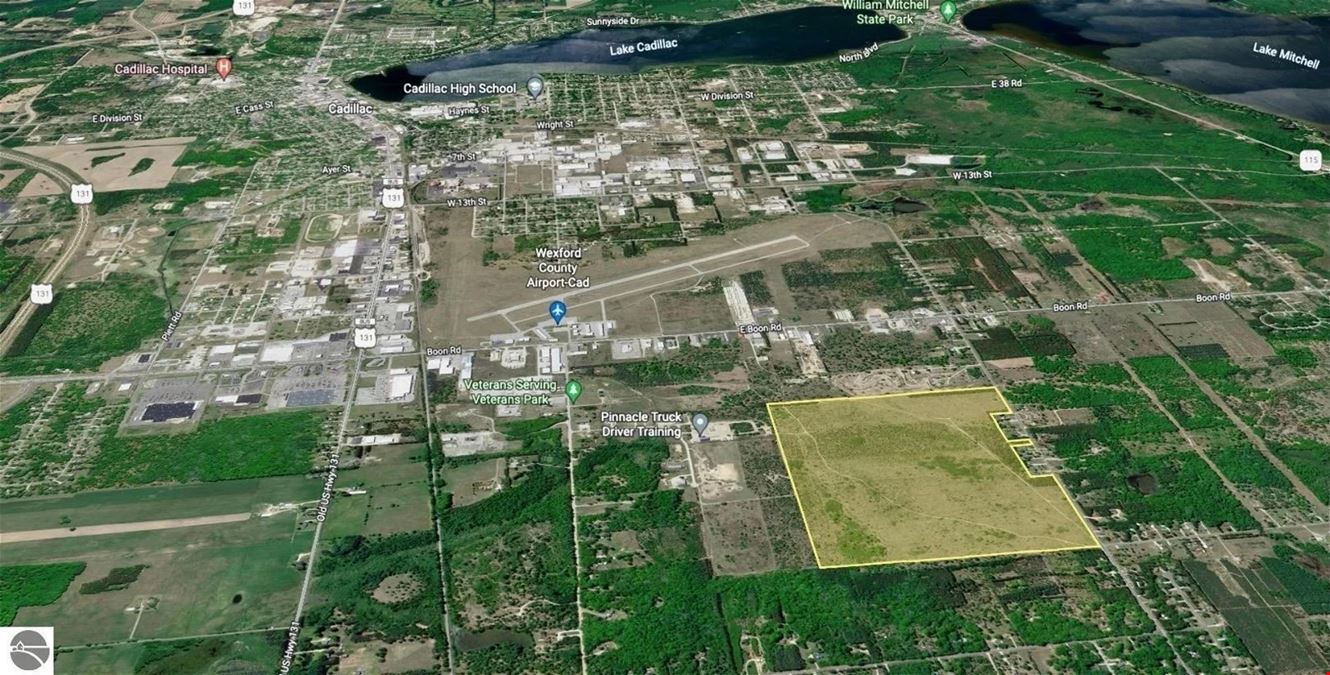 Over 200 Acres of Vacant Land for Development