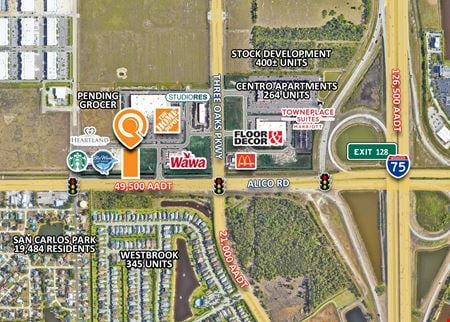 Preview of commercial space at 16991 Three Oaks Marketplace Dr