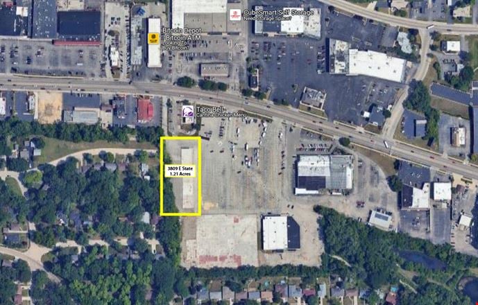 Preview of VacantLand space for Rent at 3809 E State St