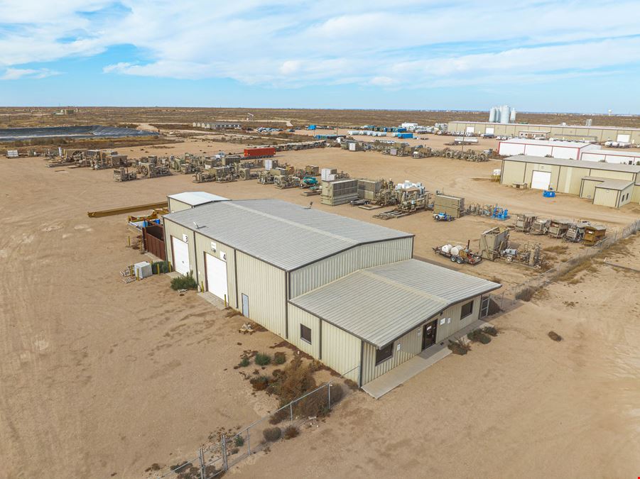 Crane Served Facility w/ Wash-Bay off TX-191