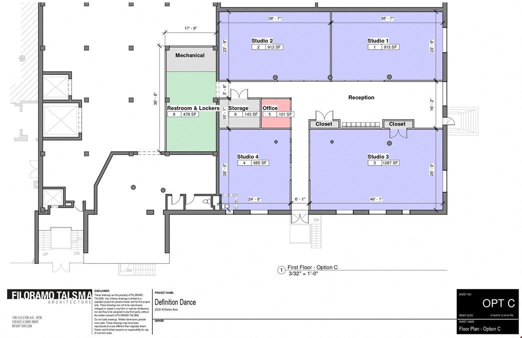 Retail or Office on Elston Avenue Available