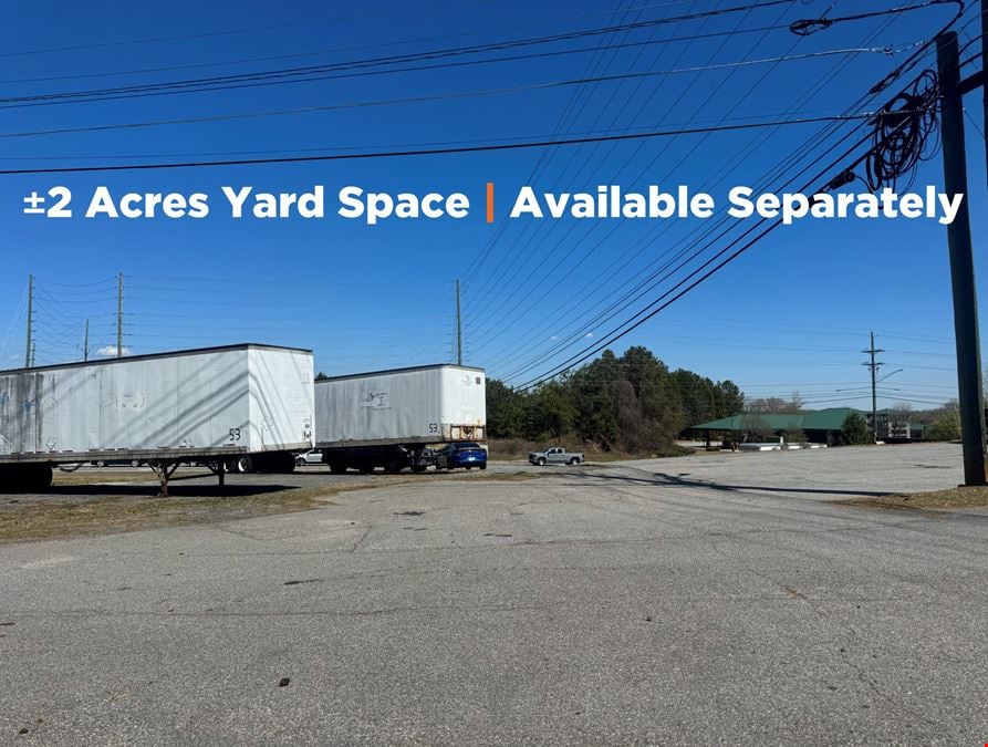 Single-Tenant Industrial + Yard Space