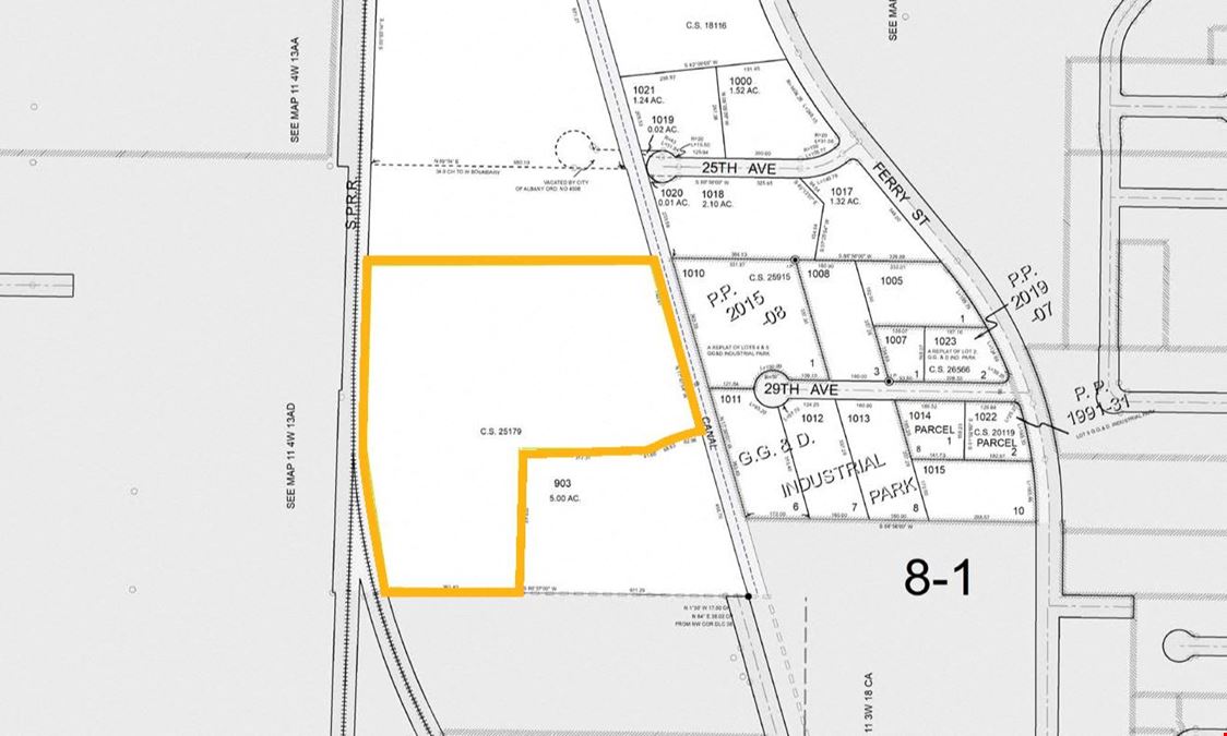 Albany Development Land