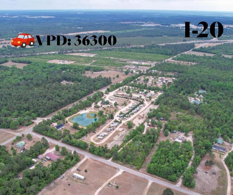 Stabilized RV Park 35 Sites w/ 40 More Entitled | 23 Ac | Aiken, SC