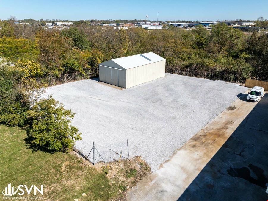 Lot with Building for Lease