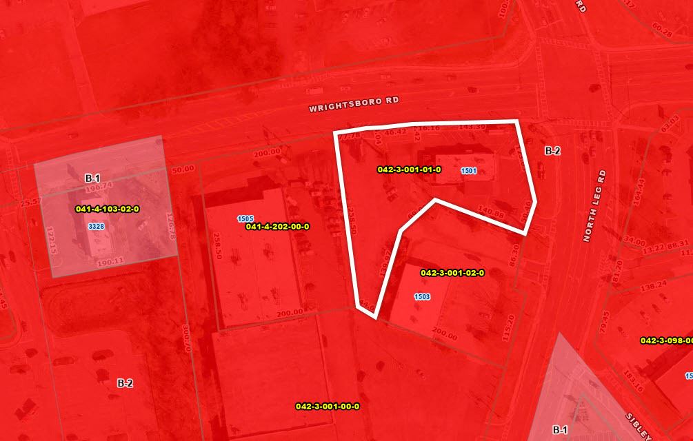 Signalized Corner Development Site