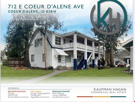 Preview of Multi-Family space for Sale at 712 E Coeur d' Alene Ave