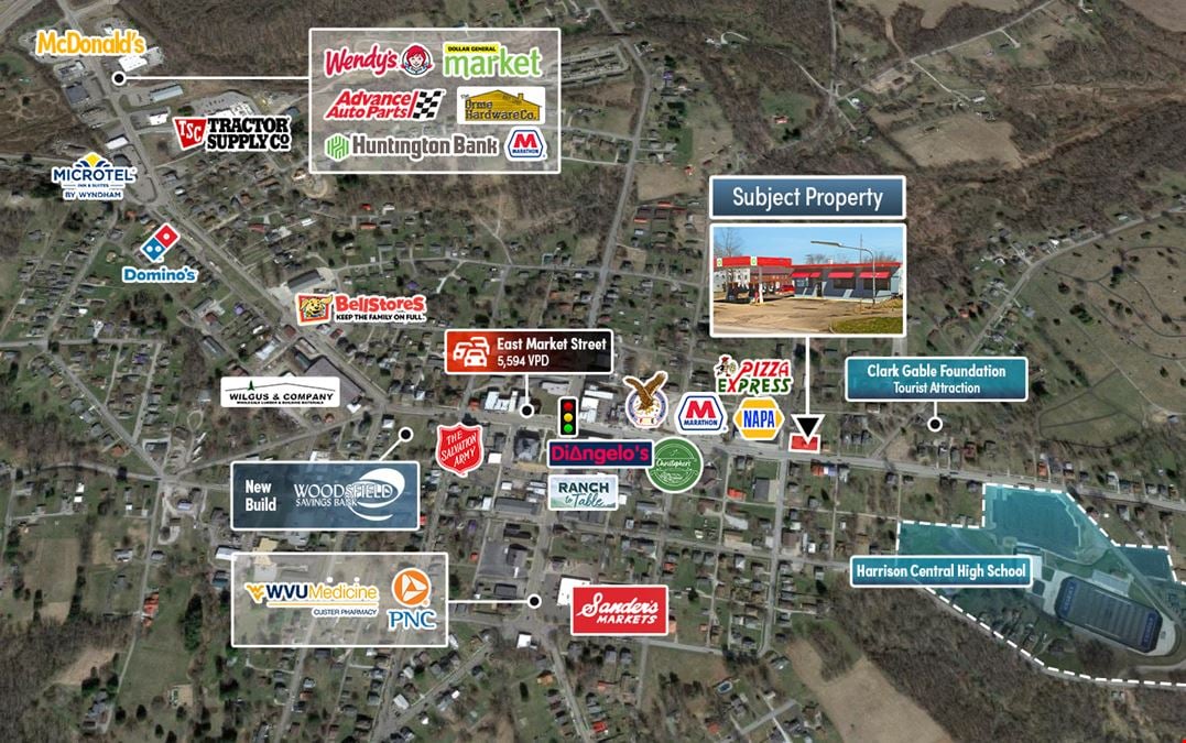 STARTING BID $1 | REIT SALE | FORMER GAS STATION/C-STORE | 1,292 SF | 0.25 AC