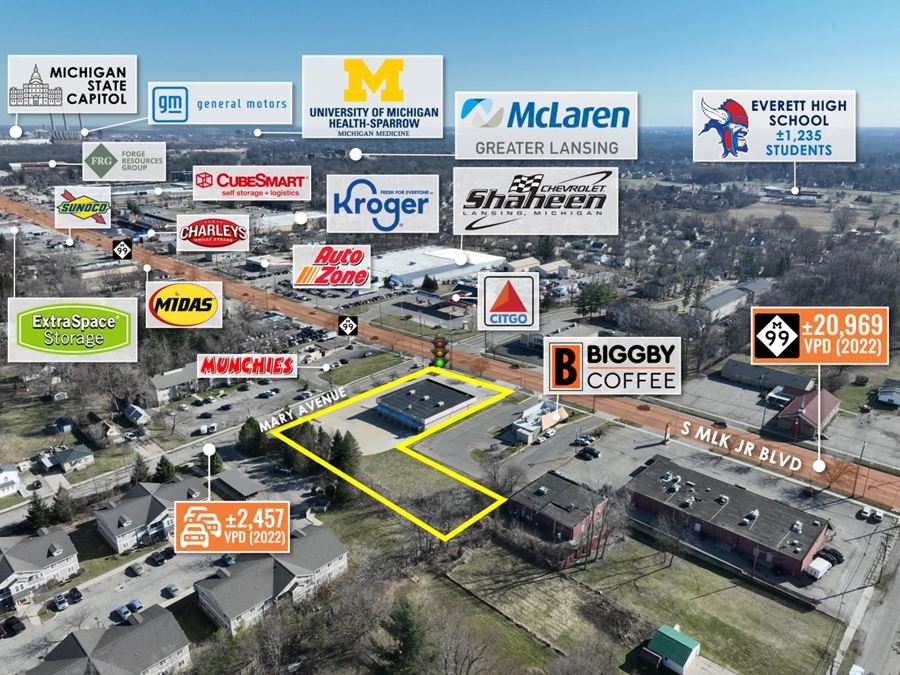 REIT Sale | Former Advance Auto Parts | 23K VPD | Lansing