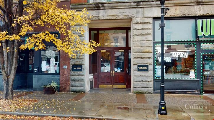 Updated Historical Building in Huntington Central Business District