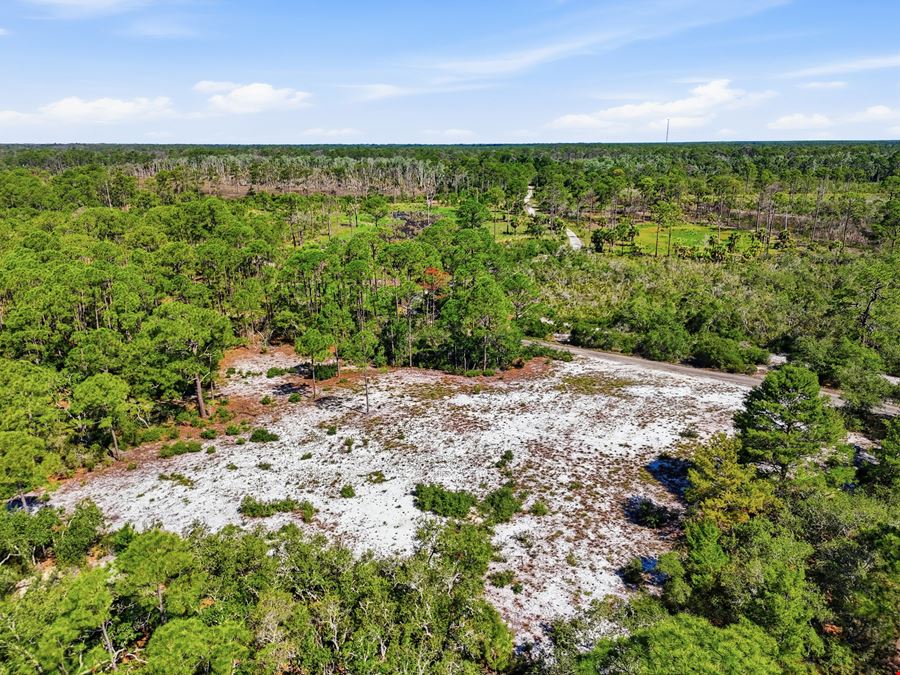 Cedar Key Land with Partial Infrastructure