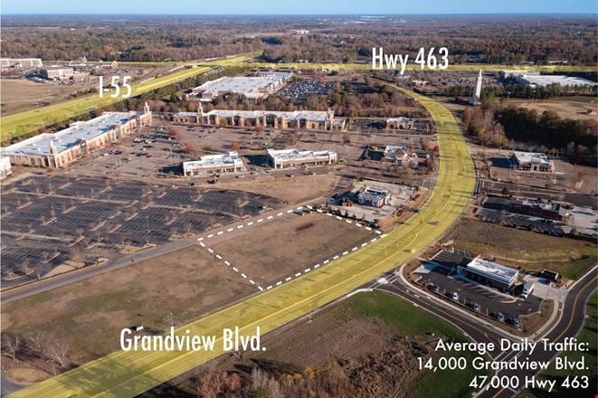 Preview of VacantLand space for Rent at  Grandview Boulevard