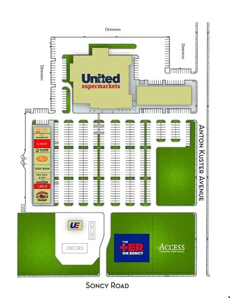 Preview of Retail space for Rent at 3562 South Soncy Road