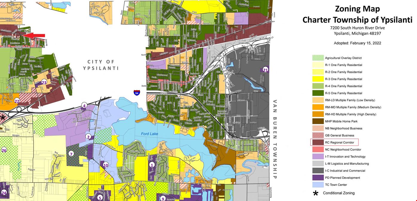 Redevelopment Opportunity in Ypsilanti - Washtenaw Avenue