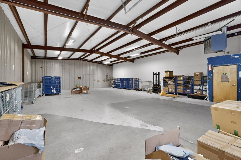 RARE WAREHOUSE WITH GATED & PAVED YARD