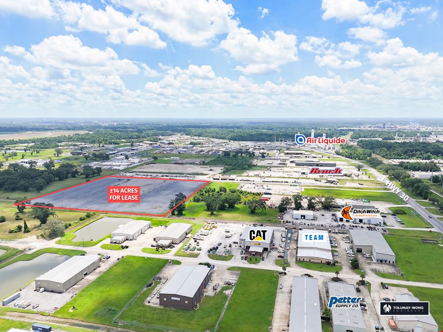±14 Acres of Stabilized Industrial Yard Space