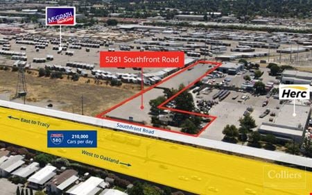 Preview of commercial space at 5281 Southfront Rd (2.14 ac)