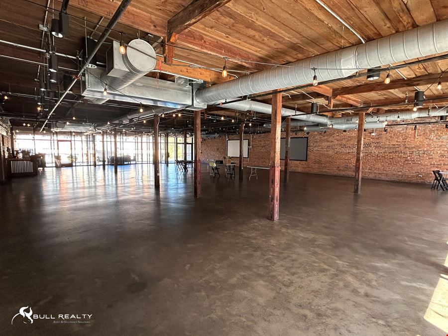 ±8,785 SF Gallery | Event Space • Restaurant • Creative Office | For Lease