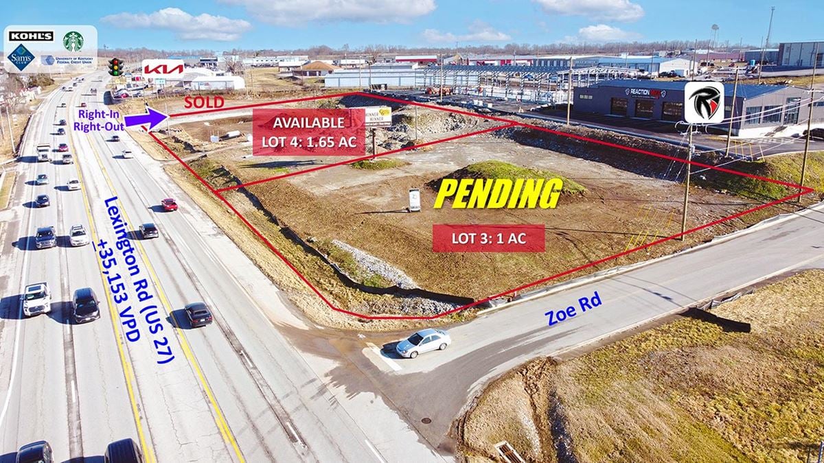 Nicholasville US 27 Land
