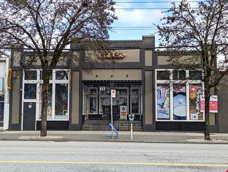 Preview of Retail space for Sale at 843 East Hastings Street