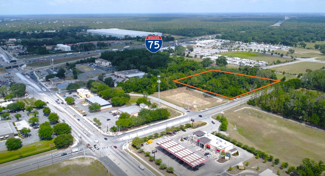 4.23 Commercial Acres Near I-75 in Ocala