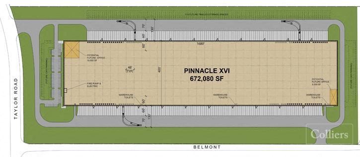 672,080 SF Available for Sublease in Romeoville