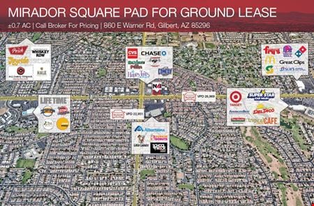 Preview of VacantLand space for Rent at 860 E Warner Rd