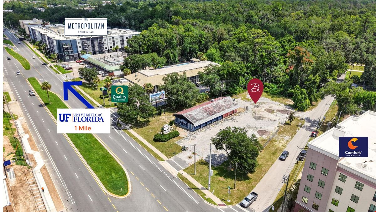 Re-development Site Near UF
