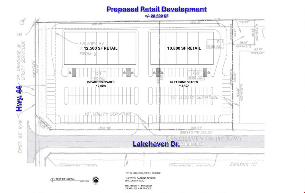 Conway Commercial Development Available for Ground Lease or Build to Suit