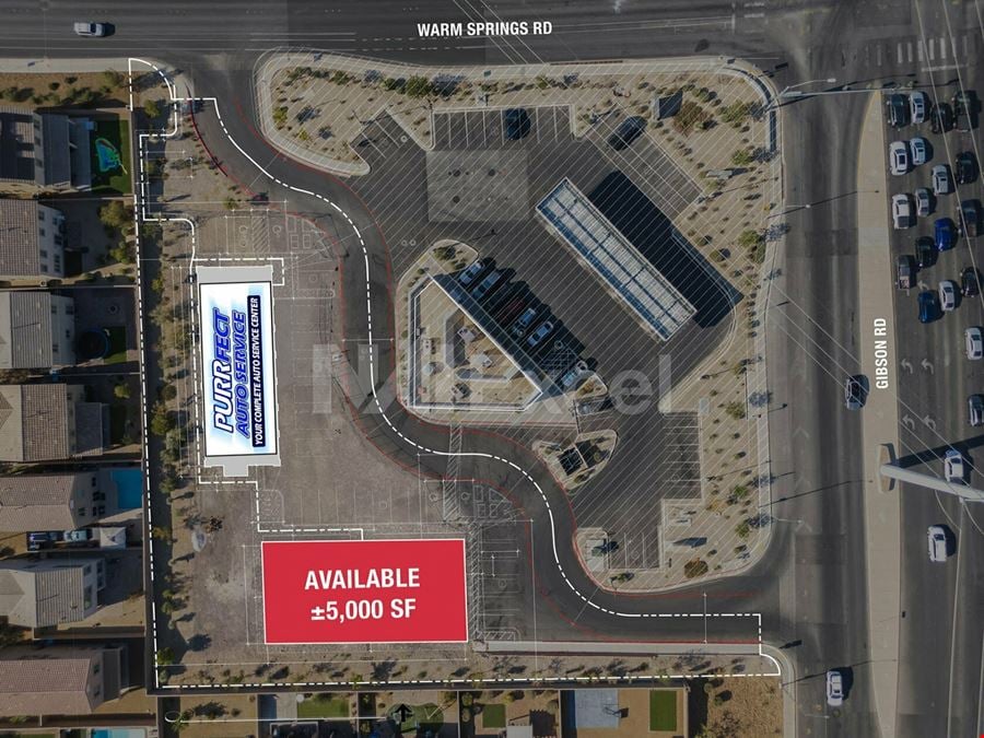 SWC Gibson Rd & Warm Springs Rd