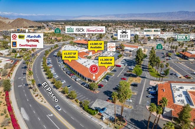Preview of Retail space for Rent at 72608-72624 El Paseo