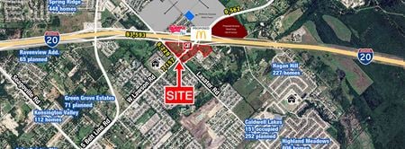 Preview of VacantLand space for Sale at SEQ & SWQ IH-20 Lawson Rd