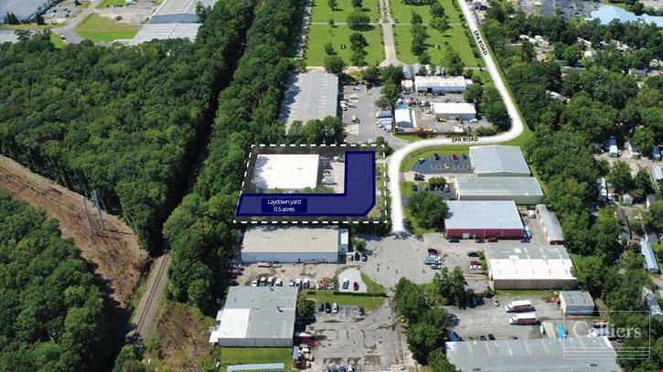 Industrial Facility Located Minutes from I-26 with Fenced Laydown Yard