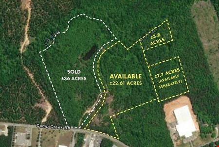 Preview of VacantLand space for Sale at 1500 Camp Creek Rd