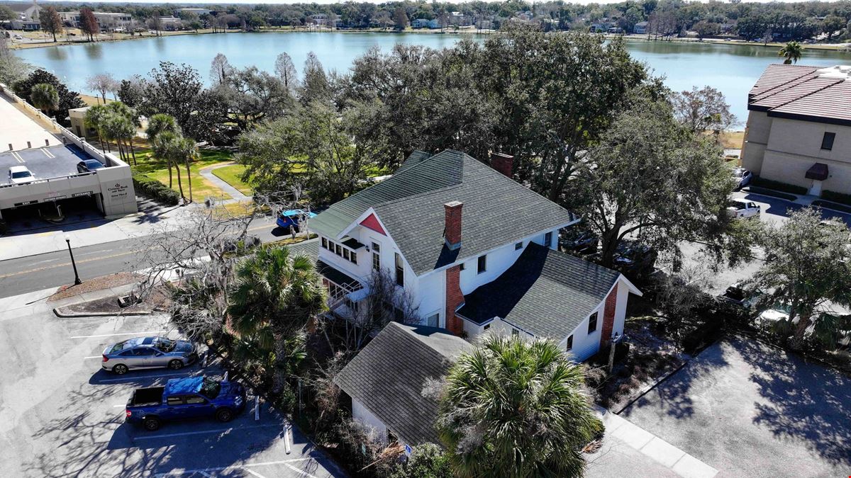 Historic Lake Morton Office For Lease - 2,848 SF Two Story