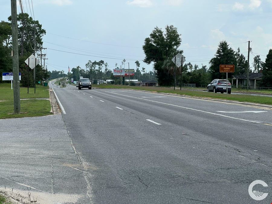 .68  Acre Commercial Land for Sale on High-Traffic Route in Marianna, FL