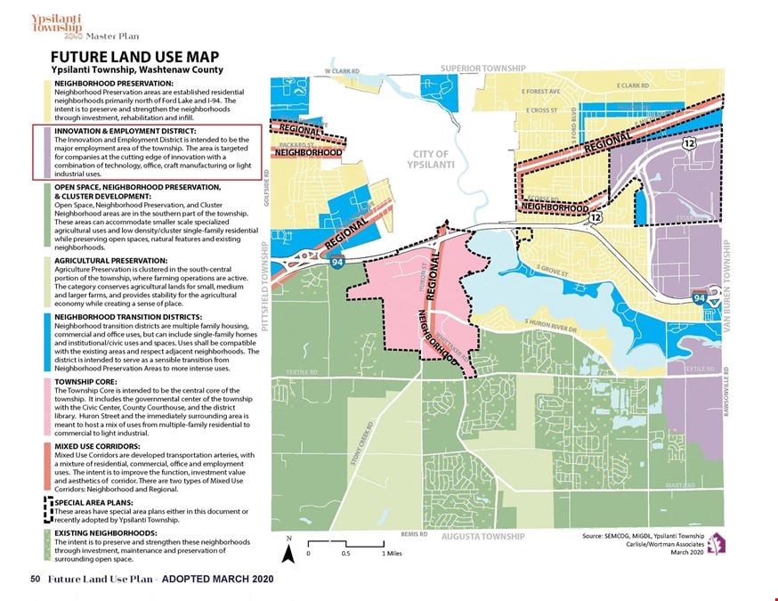 Industrial Land for Sale - Ypsilanti Twp