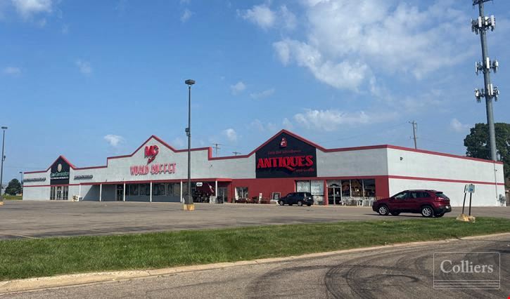 14,000 SF Retail Suite for Lease | 5002 W Saginaw Hwy, Lansing